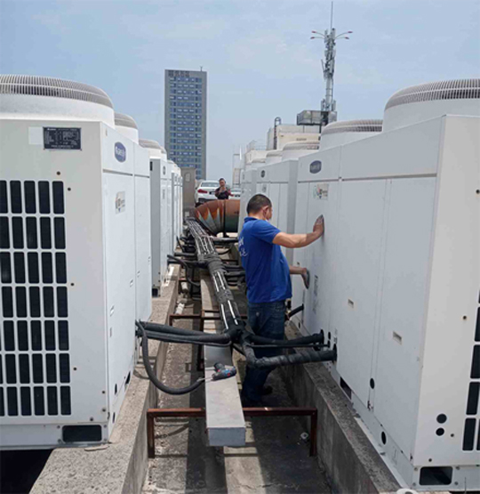 微山中央空调制热和不制冷系统维修方法